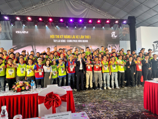 HỘI THI KỸ NĂNG LÁI XE ISUZU 2024